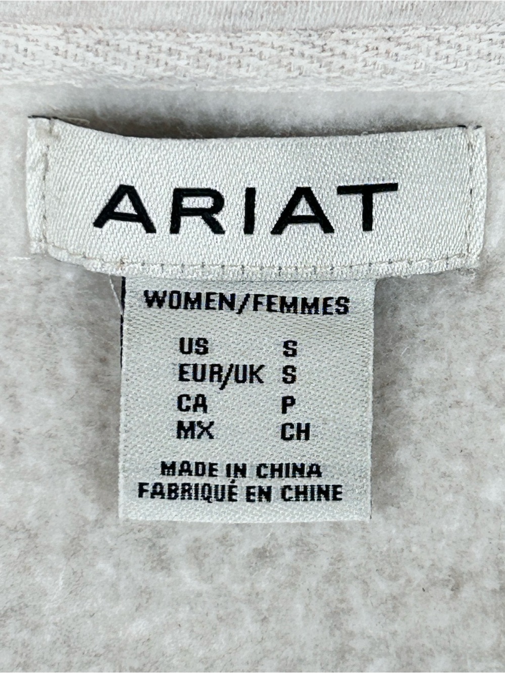 Ariat Pullover Women's Size Small Aztec 1/4 Zip Jacket Shirt Kangaroo Pocket - Picture 4 of 13